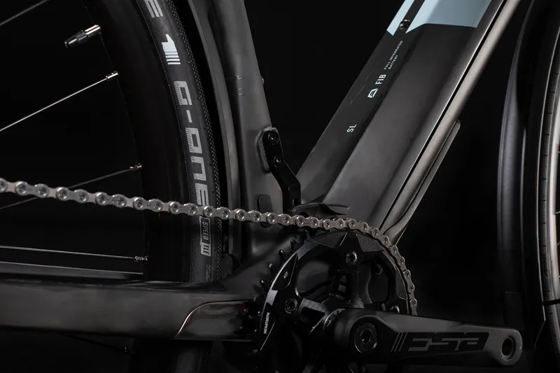 Cube Nuroad Hybrid c:62 SL Electric Carbon Road Bike in Blue-5