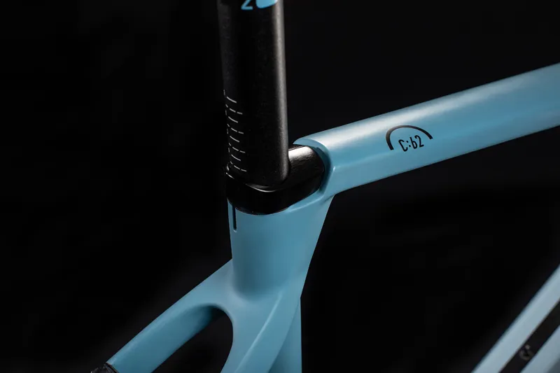 Cube Nuroad Hybrid c:62 SL Electric Carbon Road Bike in Blue-4