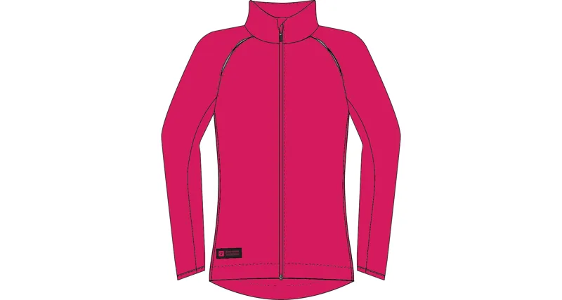 Bontrager Womens Circuit Wind Jacket In Pink