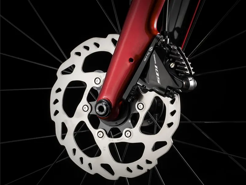 Trek Domane SL 5 Disc Carbon Road Bike in Red-8