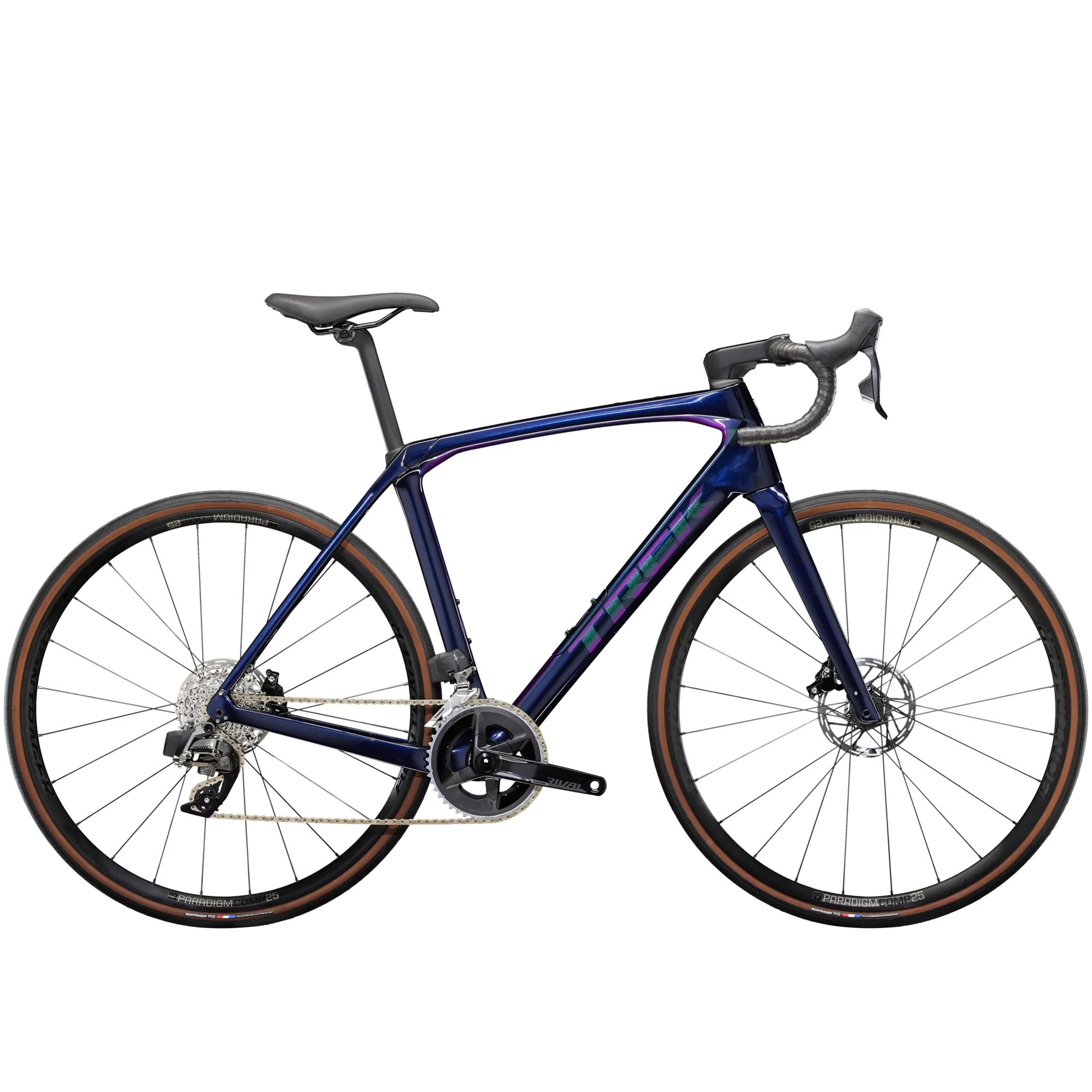 Trek Domane Sl Etap Road Bike in Dark Blue - Main Image