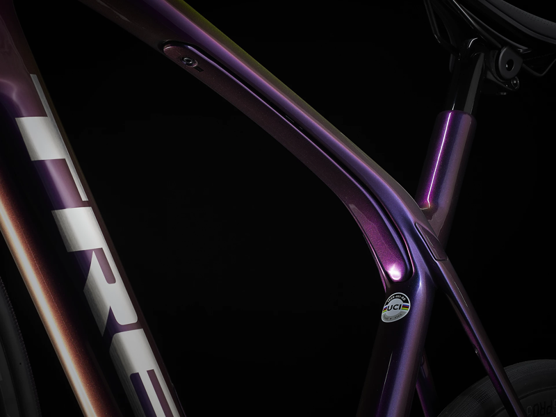 2022 Trek Domane SLR 7 eTap Road Bike in Purple-7