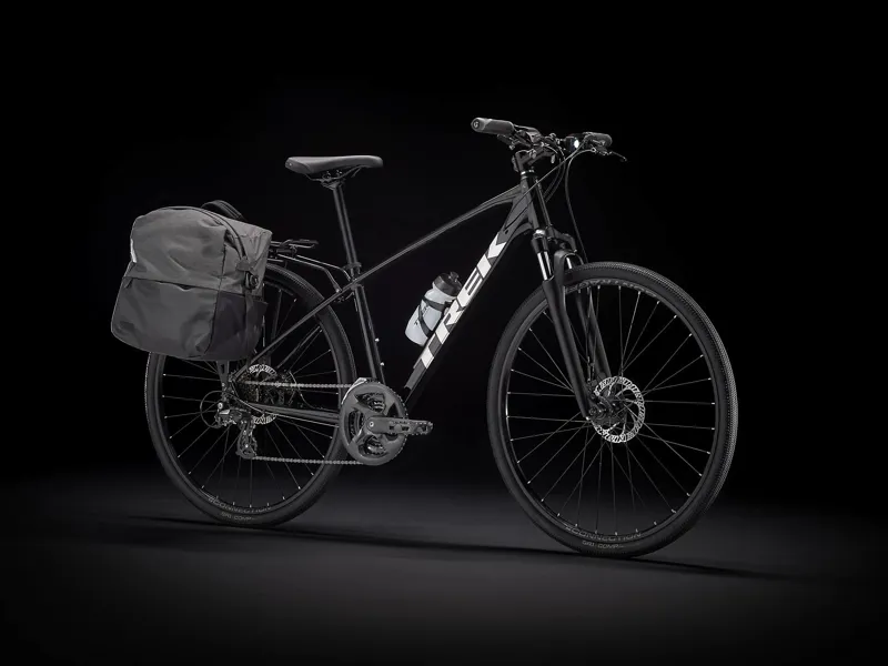 Trek Dual Sport 1 Hybrid Bike 2021 in Black-10