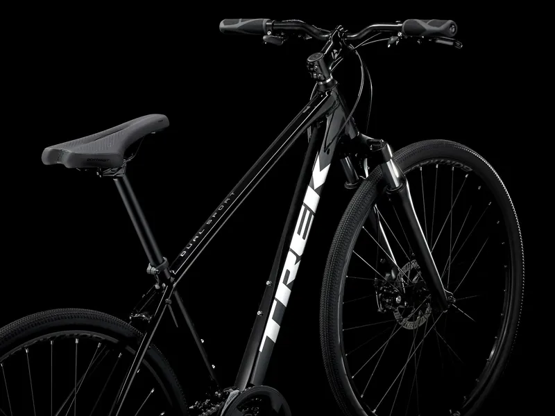 Trek Dual Sport 1 Hybrid Bike 2021 in Black-2