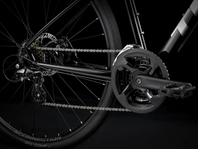 Trek Dual Sport 1 Hybrid Bike 2021 in Black-6