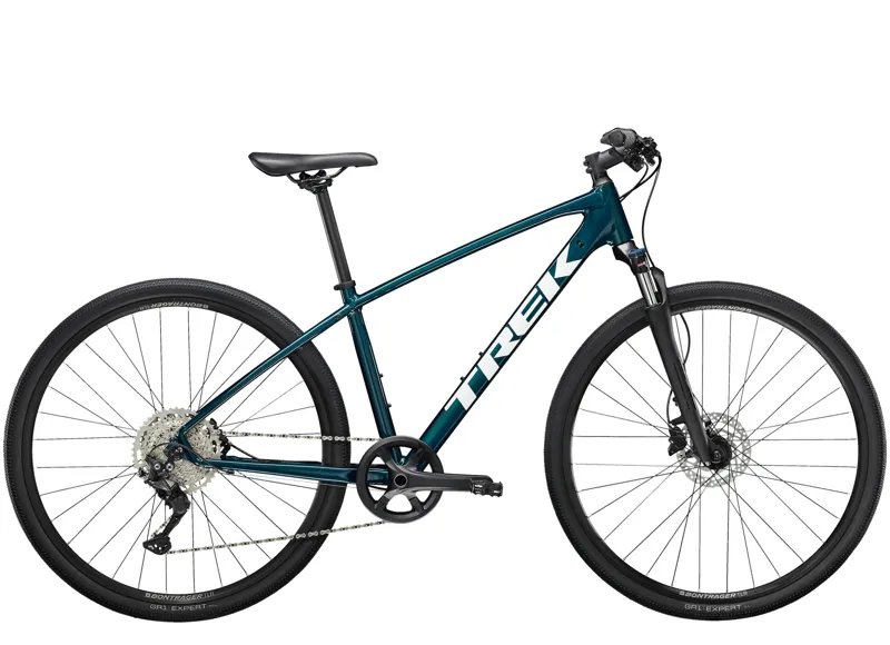  Trek Dual Sport 3 Hybrid Bike in Dark Aquatic
