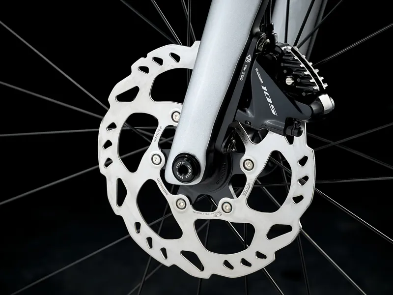 Trek Emonda SL 5 Disc Road Bike in Silver-6