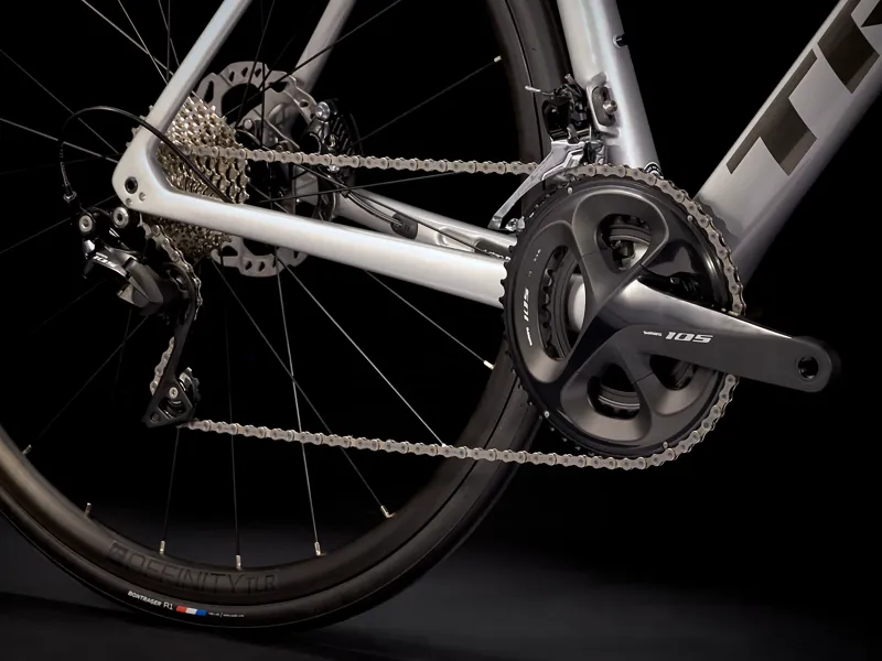 Trek Emonda SL 5 Disc Road Bike in Silver-5