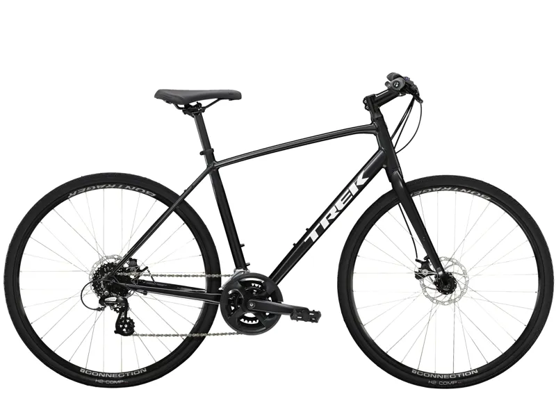 Trek FX 1 Disc Hybrid Bike in Satin Black