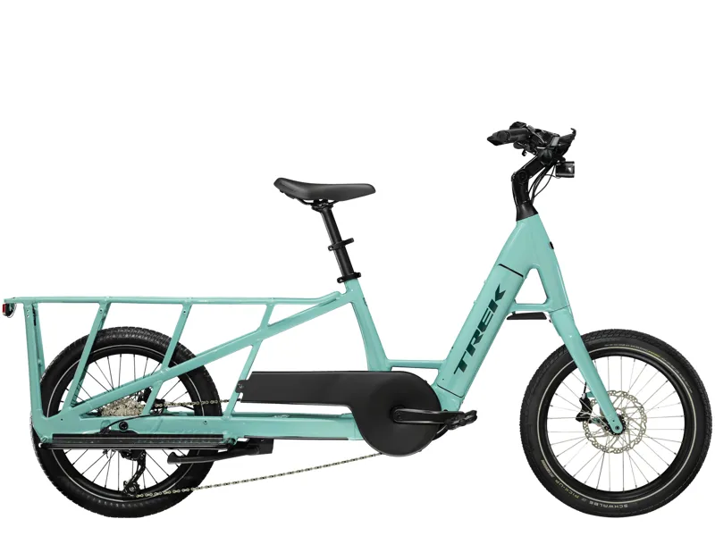 Trek Fetch+ 2 Electric Cargo Bike in Blue Sage
