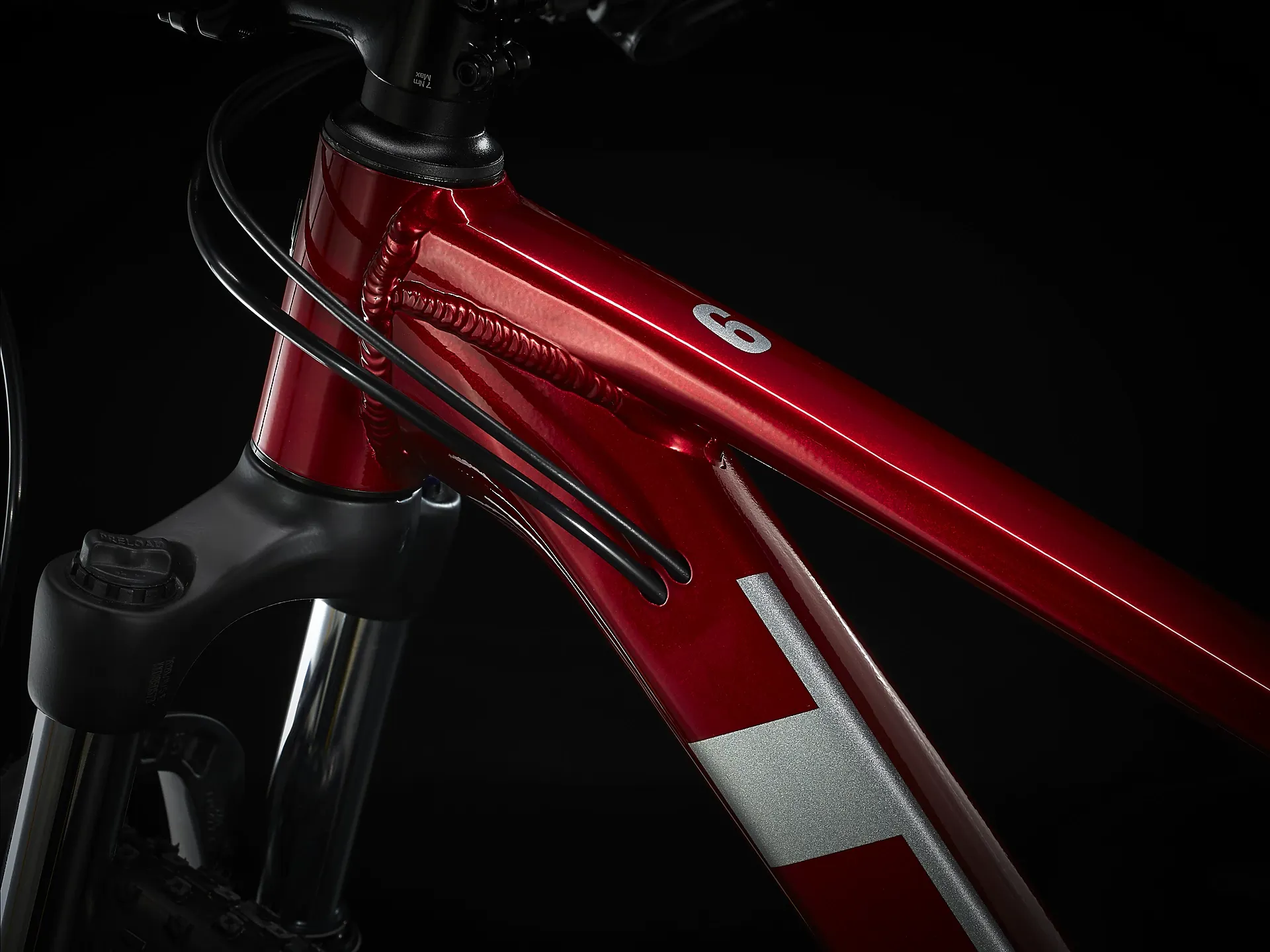 Trek Marlin 6 Mountain Bike in Red