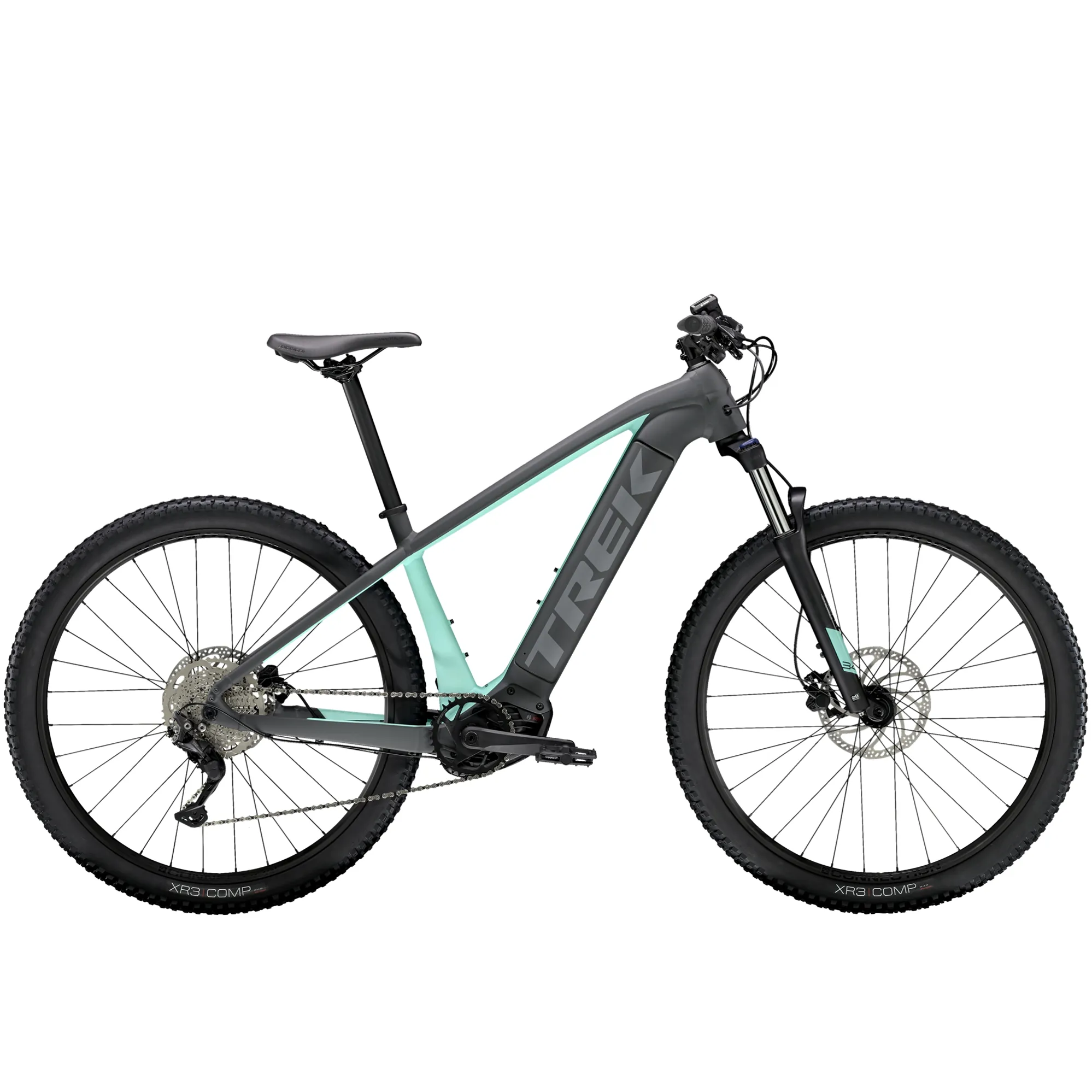 Trek Powerfly 625w Electric Mountain Bike in Grey
