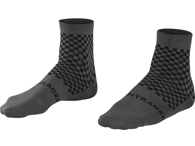 Bontrager Race Quarter Sock in Silver