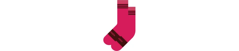 Bontrager Race Quarter Sock in Pink
