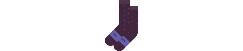 Bontrager Race Quarter Sock in Purple