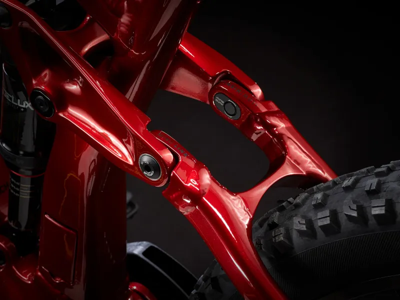 Trek Rail 5 625w Deore eMountain Bike in Crimson/Lithium Grey-7