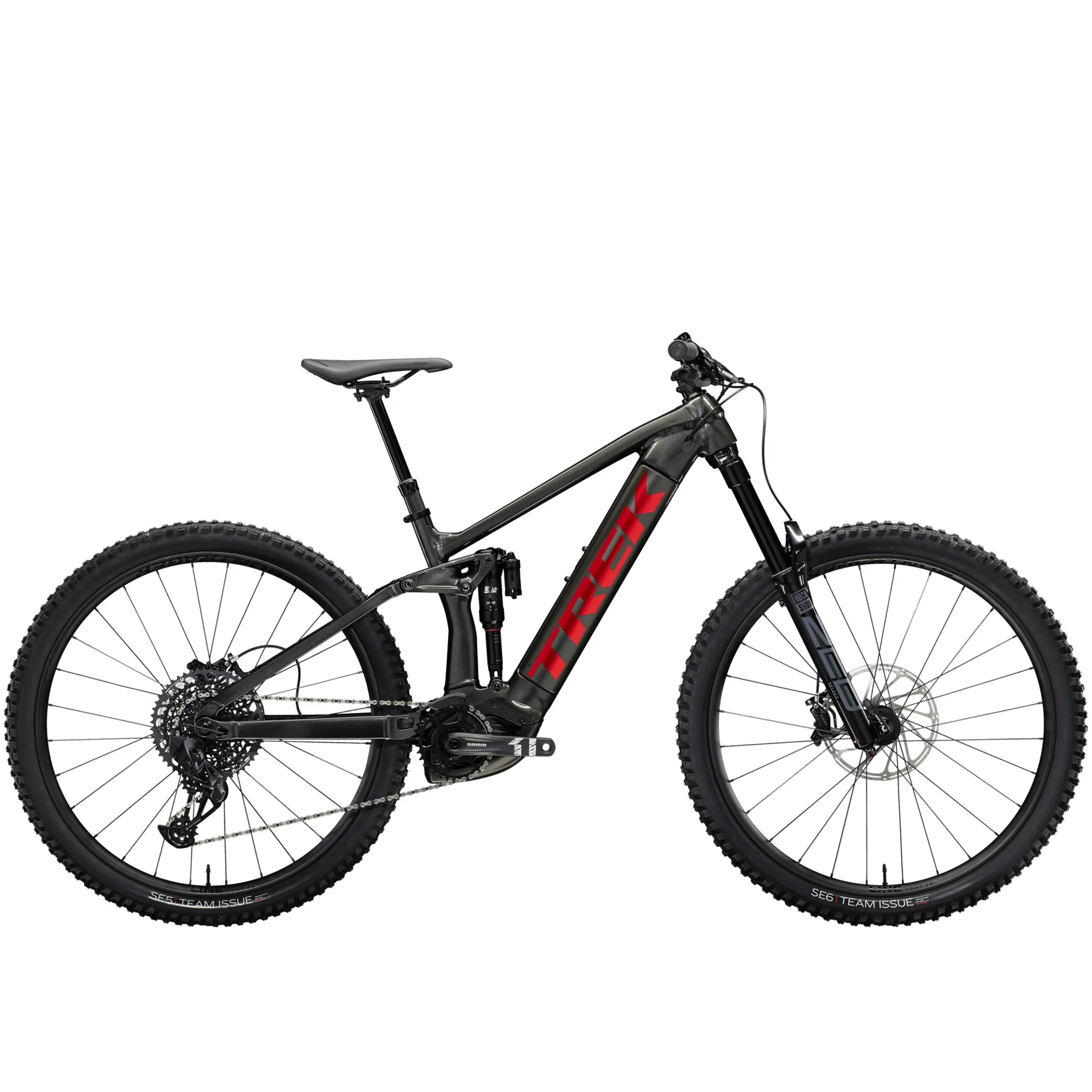 Trek Rail 9 Gx AXS Electric Mountain Bike in Black Trek Rail 9 Gx AXS Electric Mountain Bike in Black