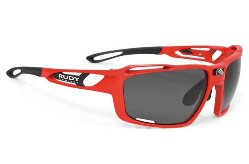 Rudy Sintryx Glass Fire Red Gloss - ImpactX2 Black - Photochromic Lens