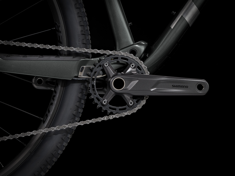  Trek Supercaliber 9.6 Mountain Bike in Lithium Grey/Trek Black-5