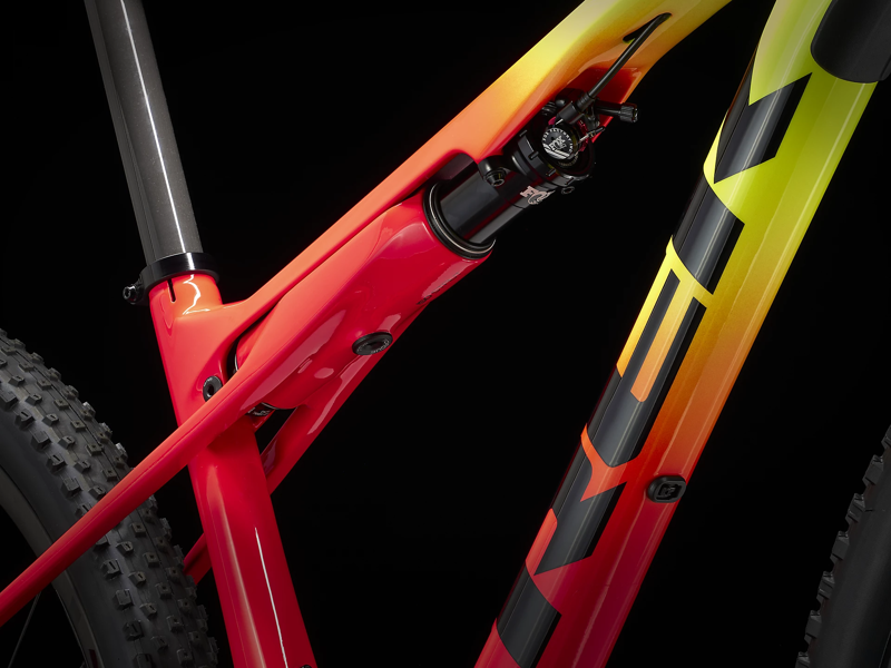 Trek Supercaliber 9.8 XT XC Mountain Bike in Orange-11