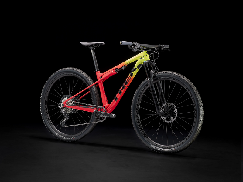 Trek Supercaliber 9.8 XT XC Mountain Bike in Orange-1