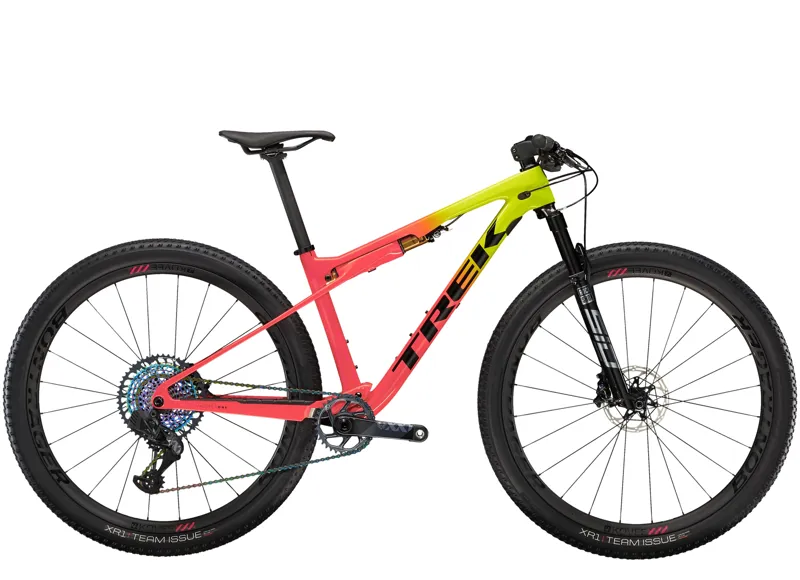 Trek Supercaliber 9.9 XX1 AXS XC Mountain Bike in Yellow