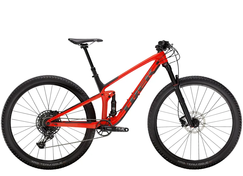 Trek Top Fuel 9.7 Mountain Bike in Red