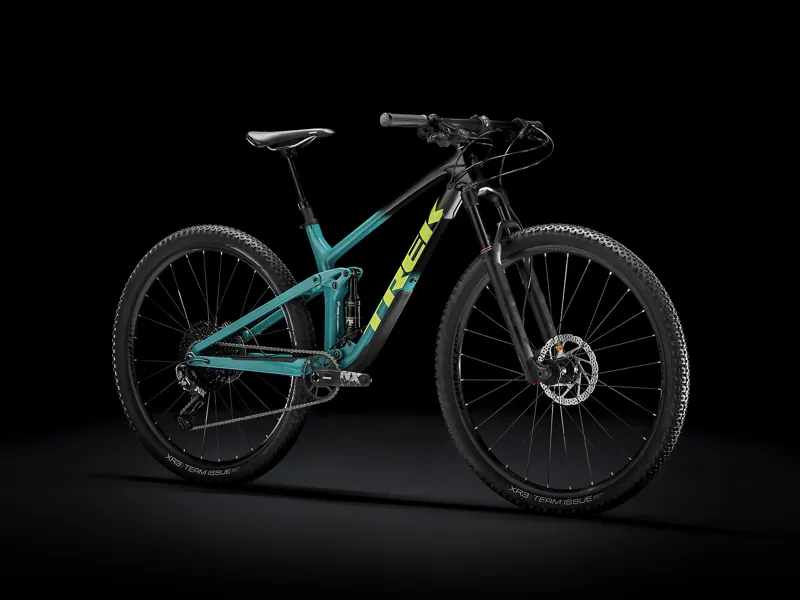 Trek Top Fuel 9.7 NX Carbon FS Mountain Bike in Black-1