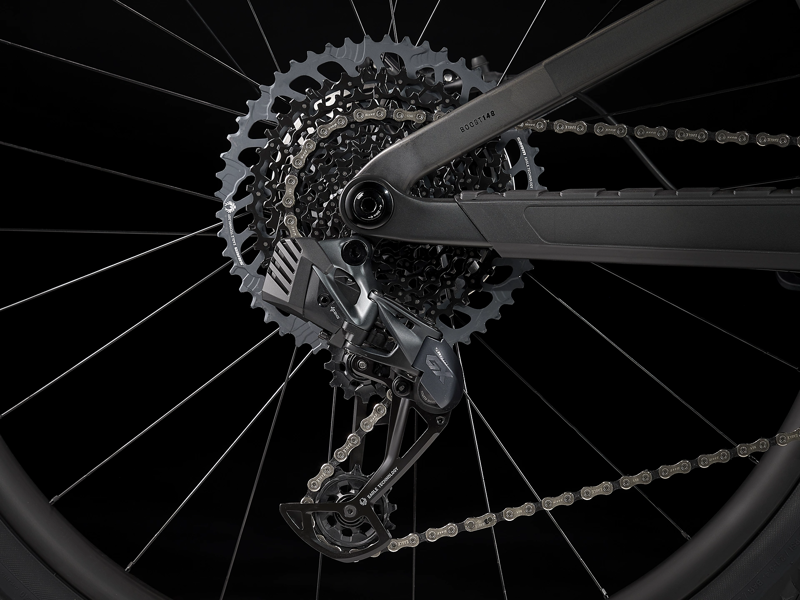  Top Fuel 9.8 GX AXS XC Mountain Bike in Raw Carbon-4