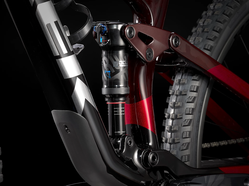  Top Fuel 9.8 GX AXS XC Mountain Bike in Carbon Red Smoke/Black-5