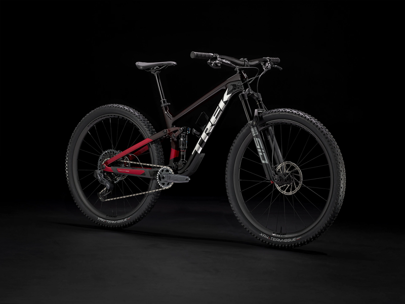  Top Fuel 9.8 GX AXS XC Mountain Bike in Carbon Red Smoke/Black