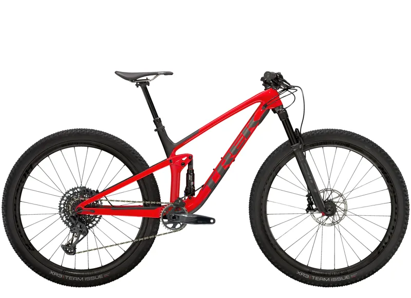 Trek Top Fuel 9.8 GX Mountain Bike in Red