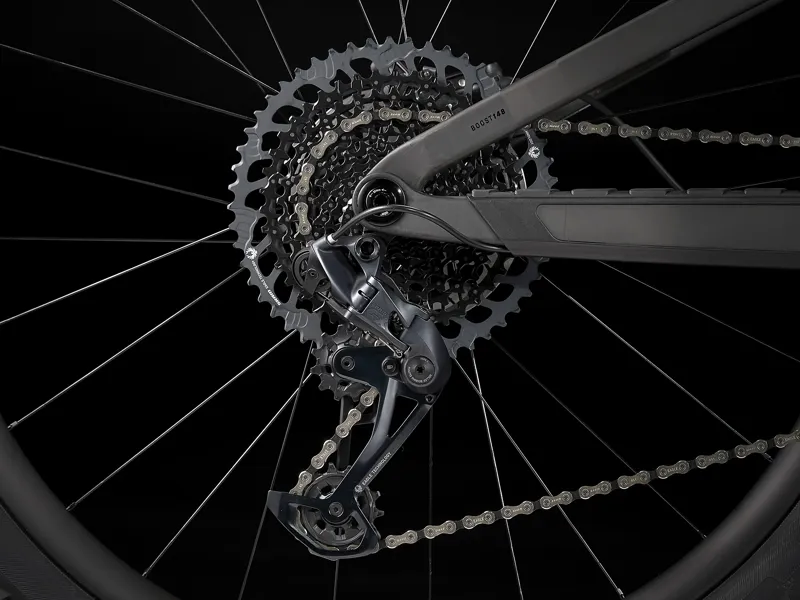  Trek Top Fuel 9.8 GX Mountain Bike in Raw Carbon-4