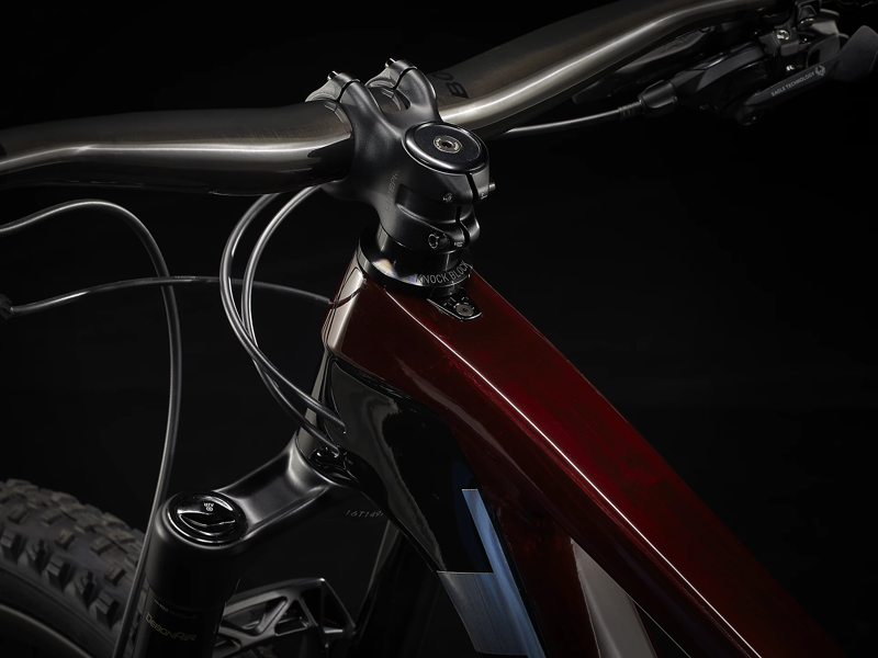  Trek Top Fuel 9.8 GX Mountain Bike in Carbon Red Smoke/Black-3