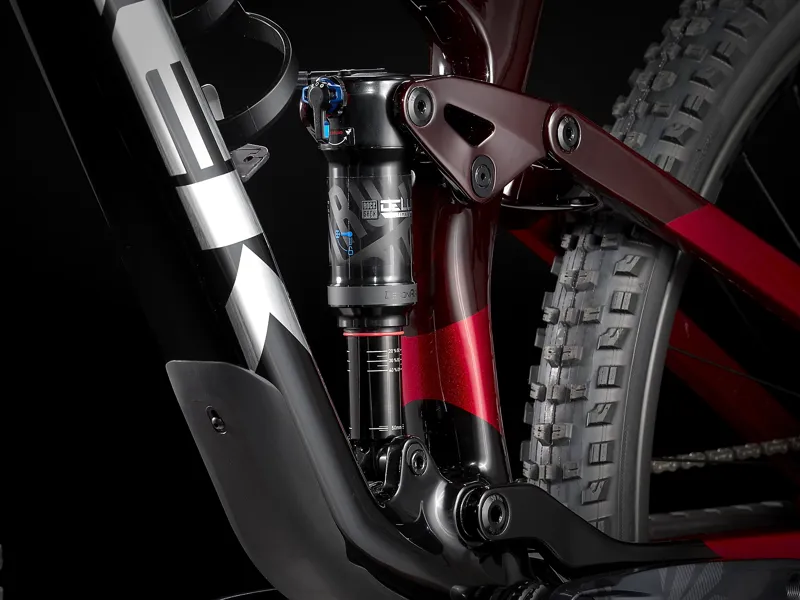  Trek Top Fuel 9.8 GX Mountain Bike in Carbon Red Smoke/Black-5