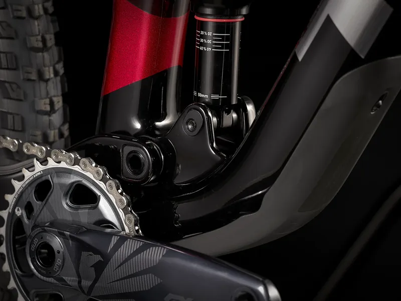  Trek Top Fuel 9.8 GX Mountain Bike in Carbon Red Smoke/Black-7