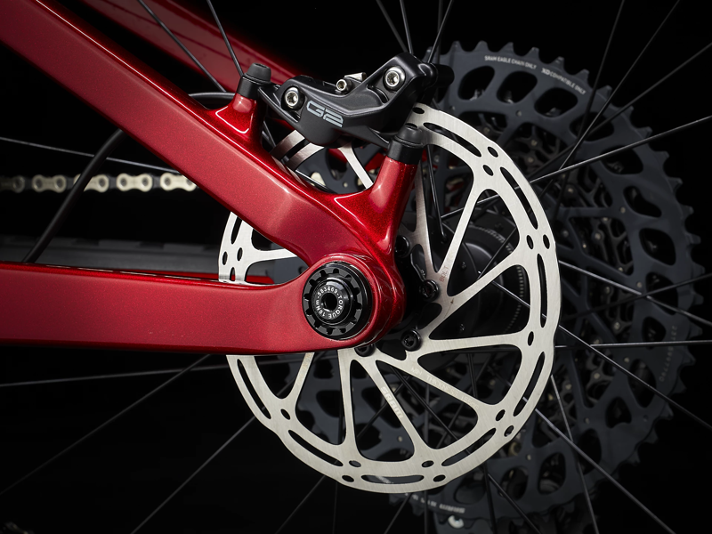  Trek Top Fuel 9.8 GX Mountain Bike in Carbon Red Smoke/Black-8