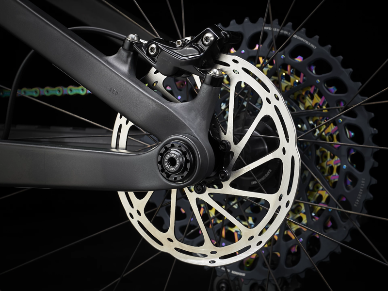 Trek Top Fuel 9.9 XX1 AXS Mountain Bike in Matte Raw Carbon-8