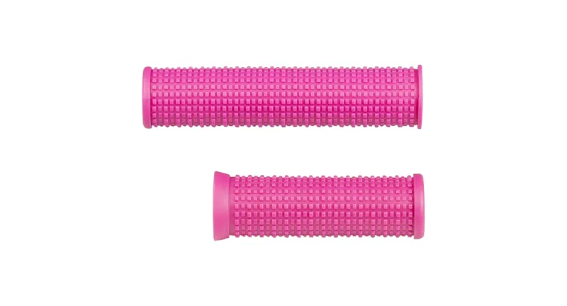 Trek Kids 92/125mm Handlebar Grips in Flamingo Pink