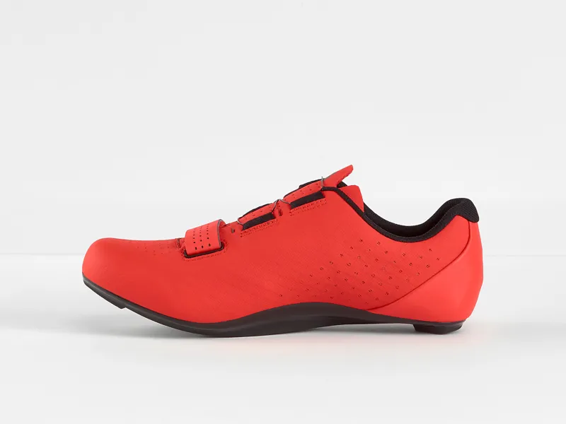 Bontrager Circuit Road Shoes in Red-3