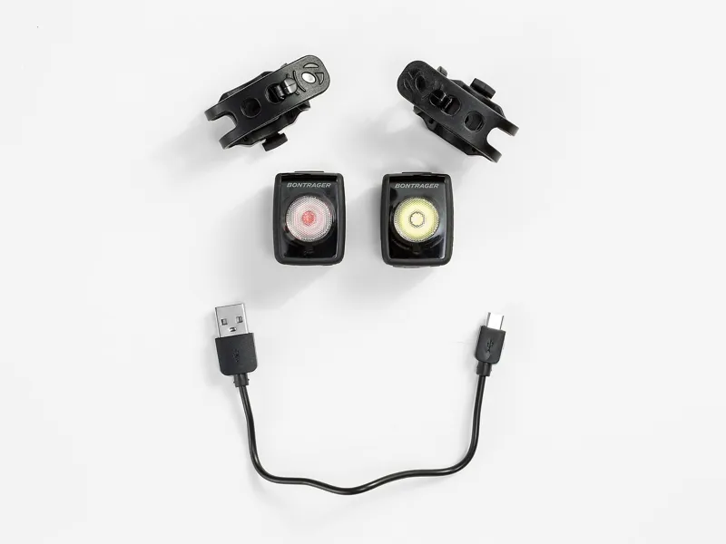 Bontrager Ion 200 RT/Flare RT USB Rechargeable Cycling Light Set-3