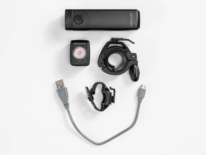 Bontrager Ion Pro RT/Flare RT Rechargeable Cycling Light Set in Black-3