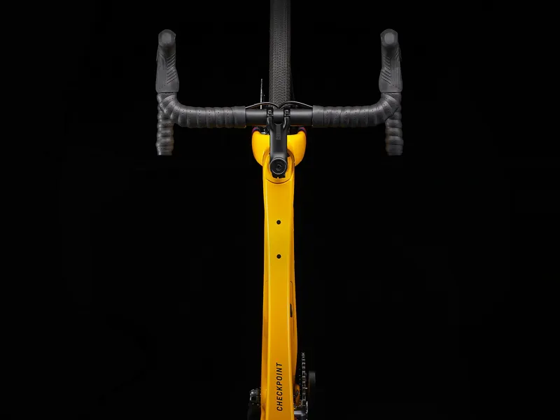  Trek Checkpoint SLR 7 Gravel Bike in Marigold/Nautical Navy-4