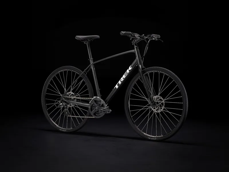 Trek FX 1 Disc Hybrid Bike in Satin Black-5