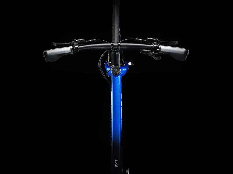  Trek FX 3 Disc Stagger Womens Hybrid Bike in Alpine Blue-5