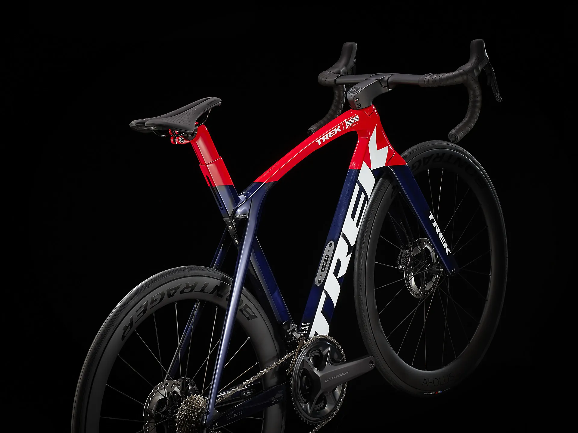 Trek Madone SLR 7 Road Bike in Navy Carbon Smoke Viper Red