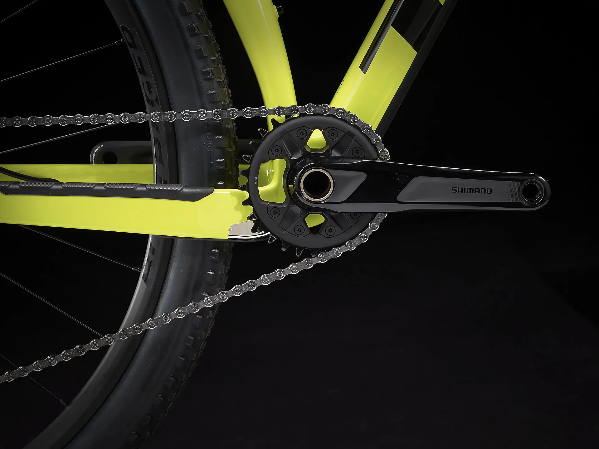 Trek Procaliber 9.6 XC Mountain Bike in Volt Raw Carbon