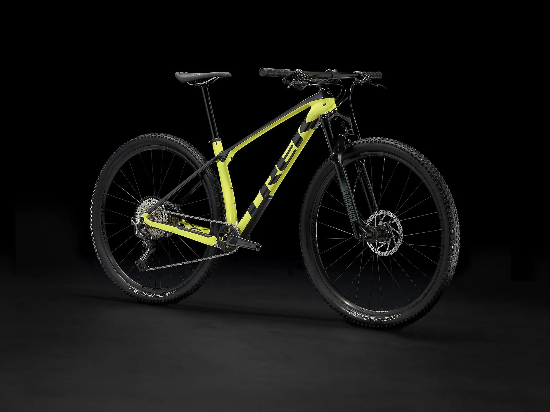 Trek Procaliber 9.6 XC Mountain Bike in Volt Raw Carbon
