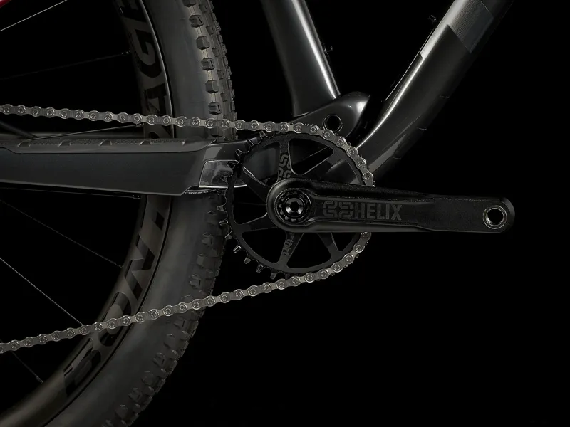  Trek Supercaliber 9.7 Mountain Bike in Lithium Grey/Crimson-5