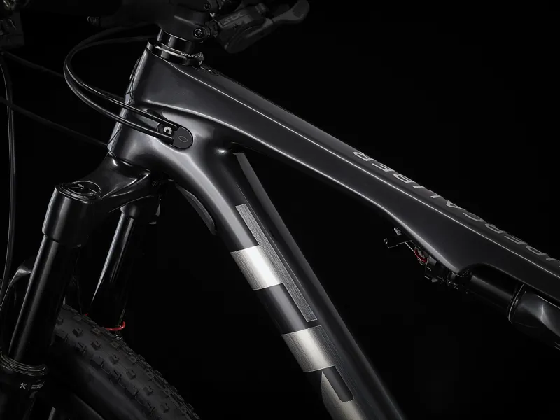  Trek Supercaliber 9.7 Mountain Bike in Lithium Grey/Crimson-10